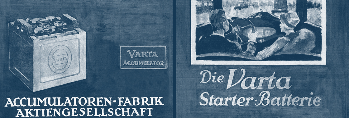 Varta gammel annonce