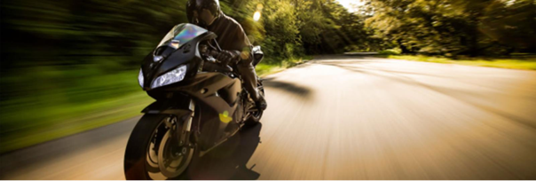 Motorcycle with VARTA gel battery application