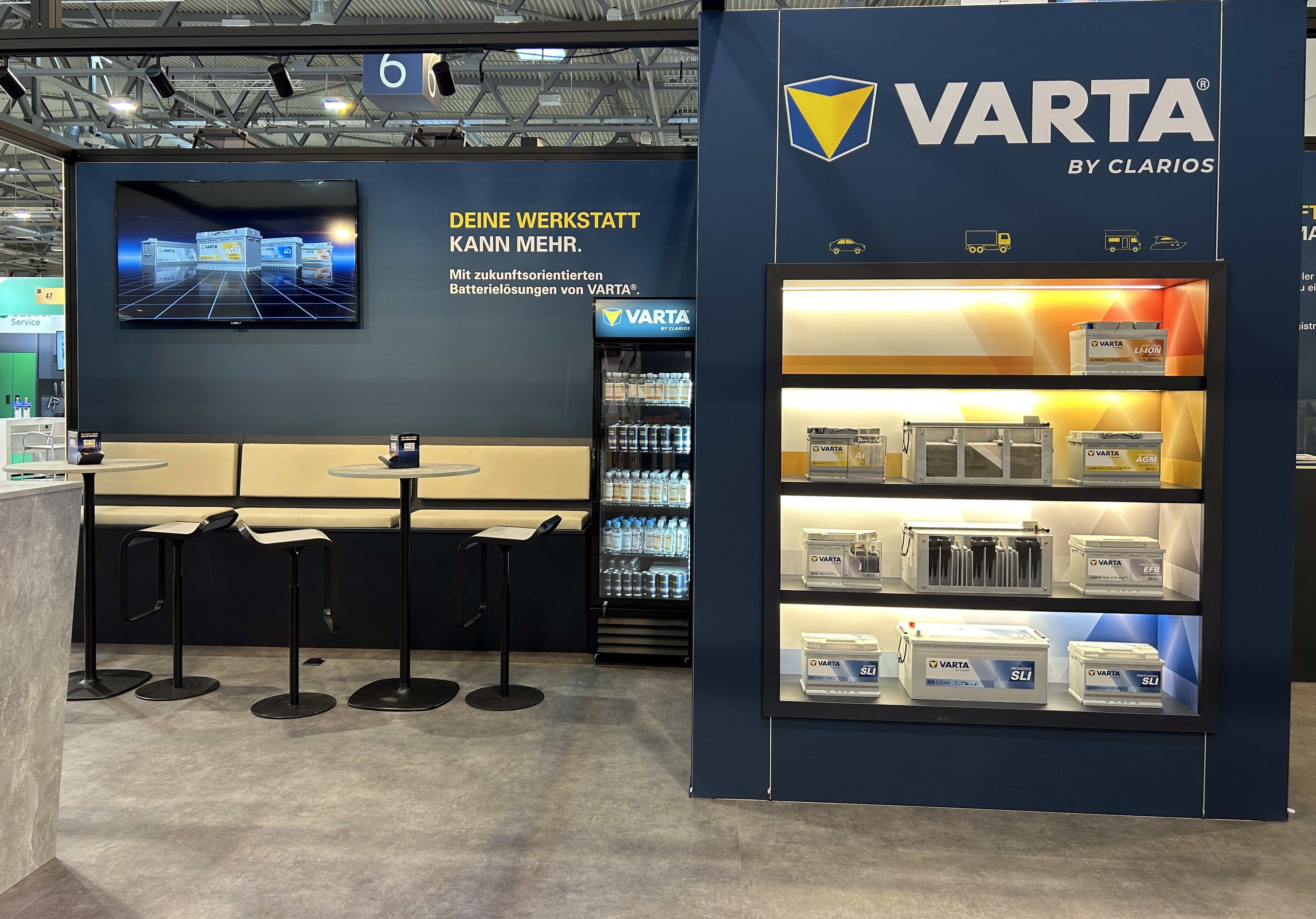 VARTA Messestand