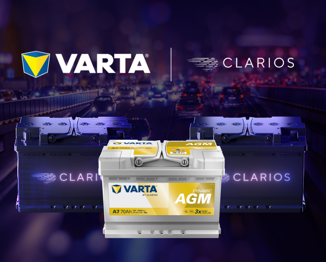 Clarios manufactures and distributes VARTA Automotive batteries.